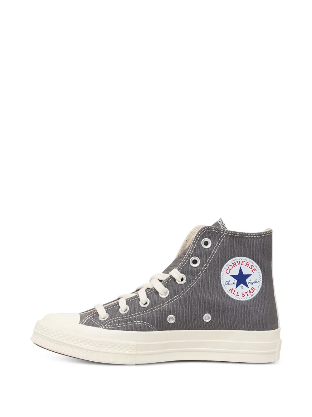 Comme Des Garçons Play x Converse Chuck 70 high-top sneakers Grijs