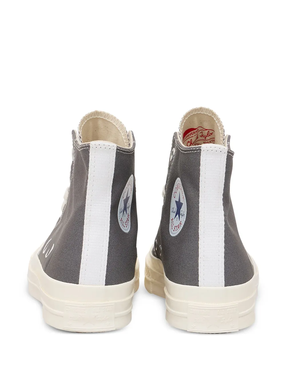 Comme Des Garçons Play x Converse Chuck 70 high-top sneakers Grijs