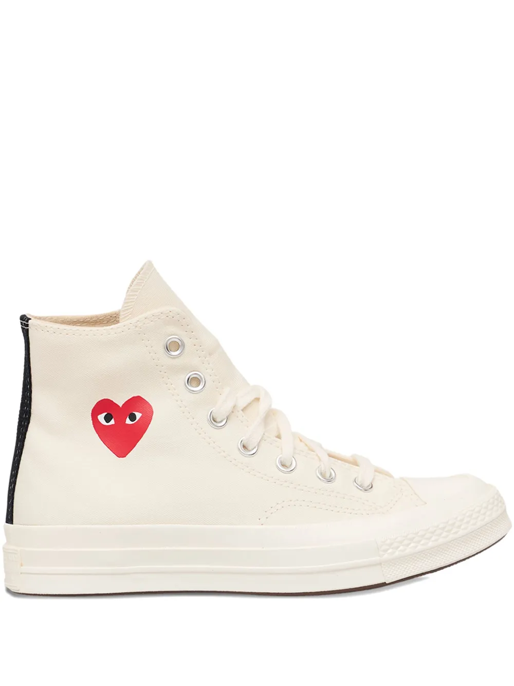Comme Des Garçons Play x Converse heart-logo high-top sneakers White