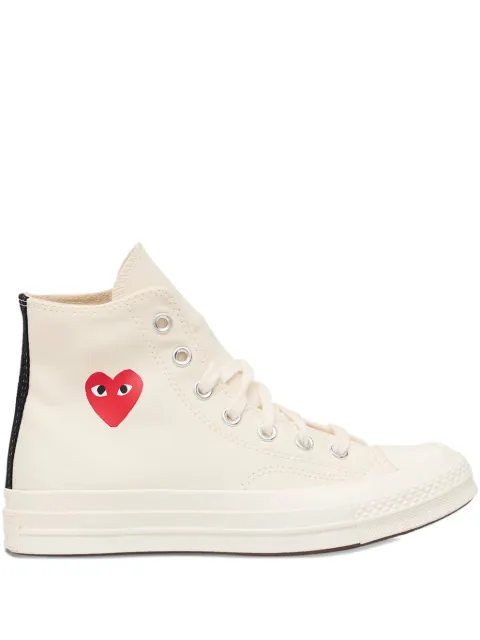 Comme Des Garçons Play x Converse heart-logo high-top sneakers