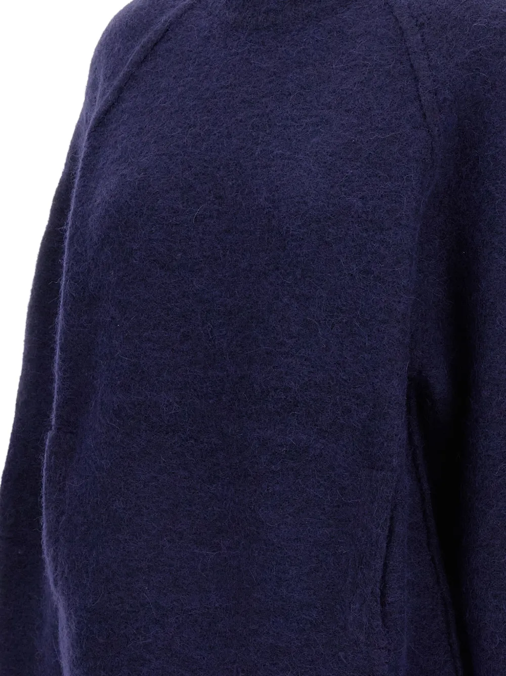 Jejia Pluizige trui met ronde hals Blauw