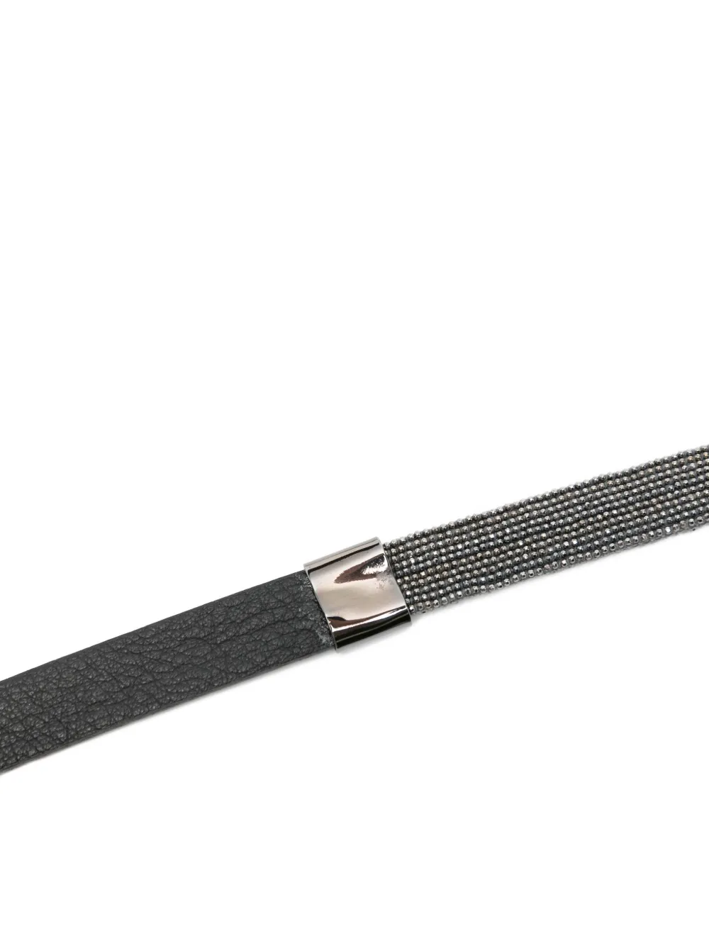 Peserico Leren riem - Zwart