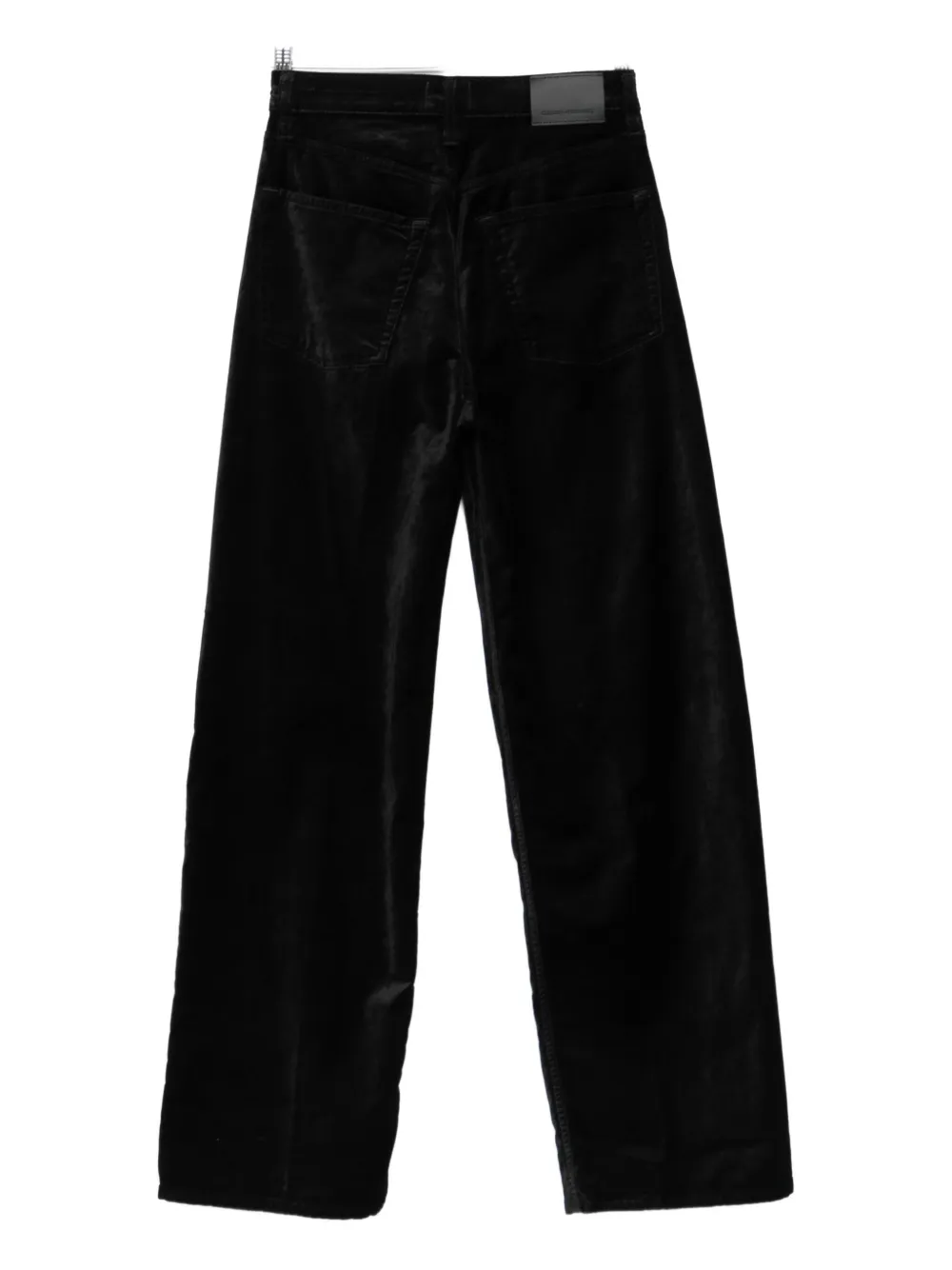 Citizen Of Humanity Straight-leg Trousers In Black
