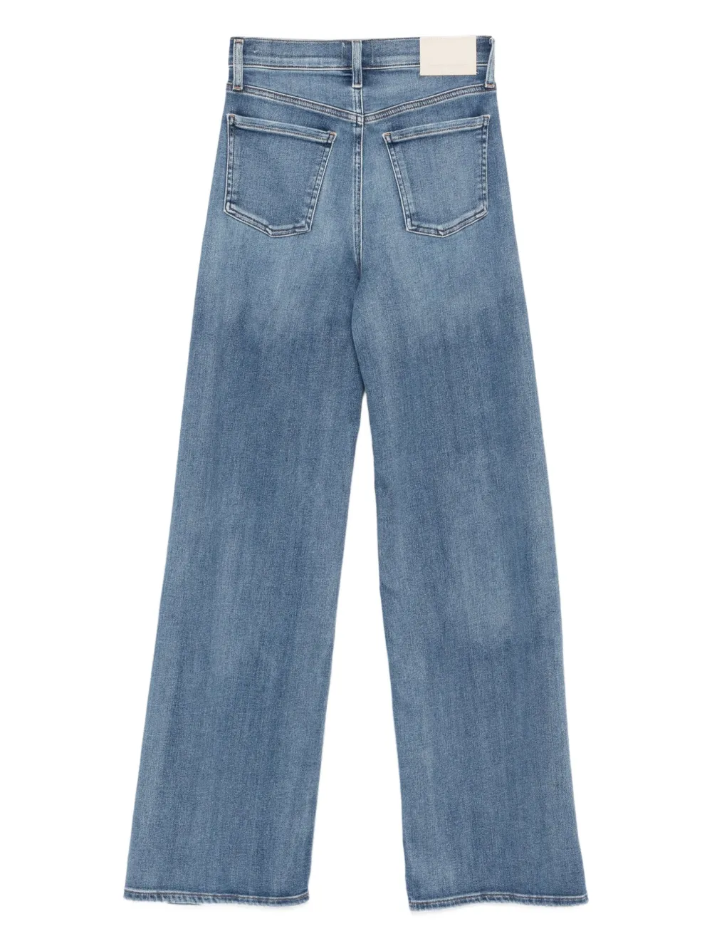 Citizens of Humanity Lyra long wide leg - Blauw