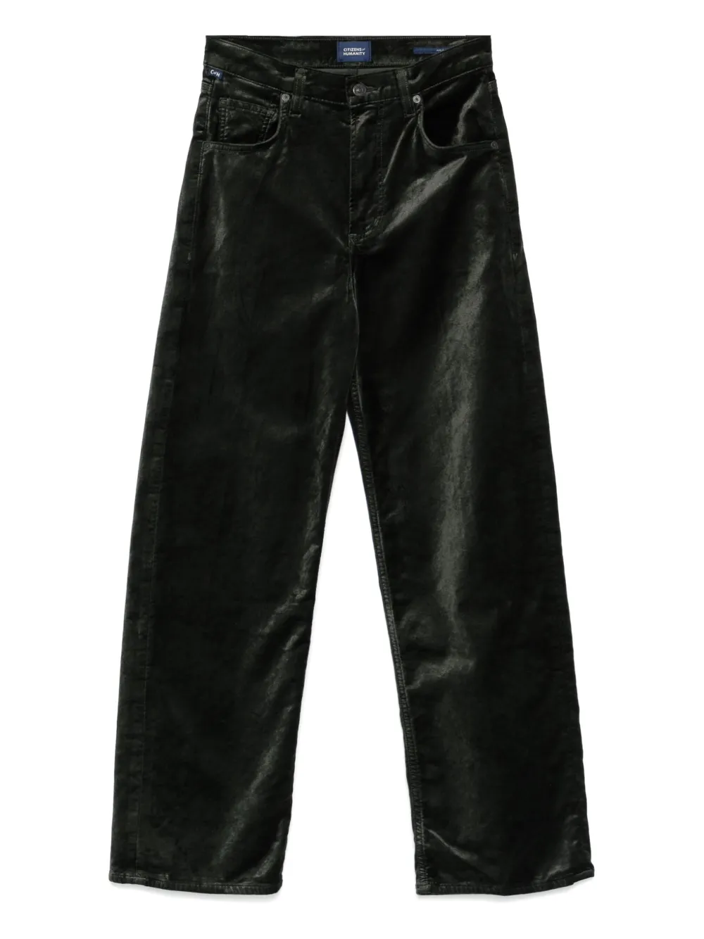 Citizens of Humanity straight-leg trousers | Green | Image 1