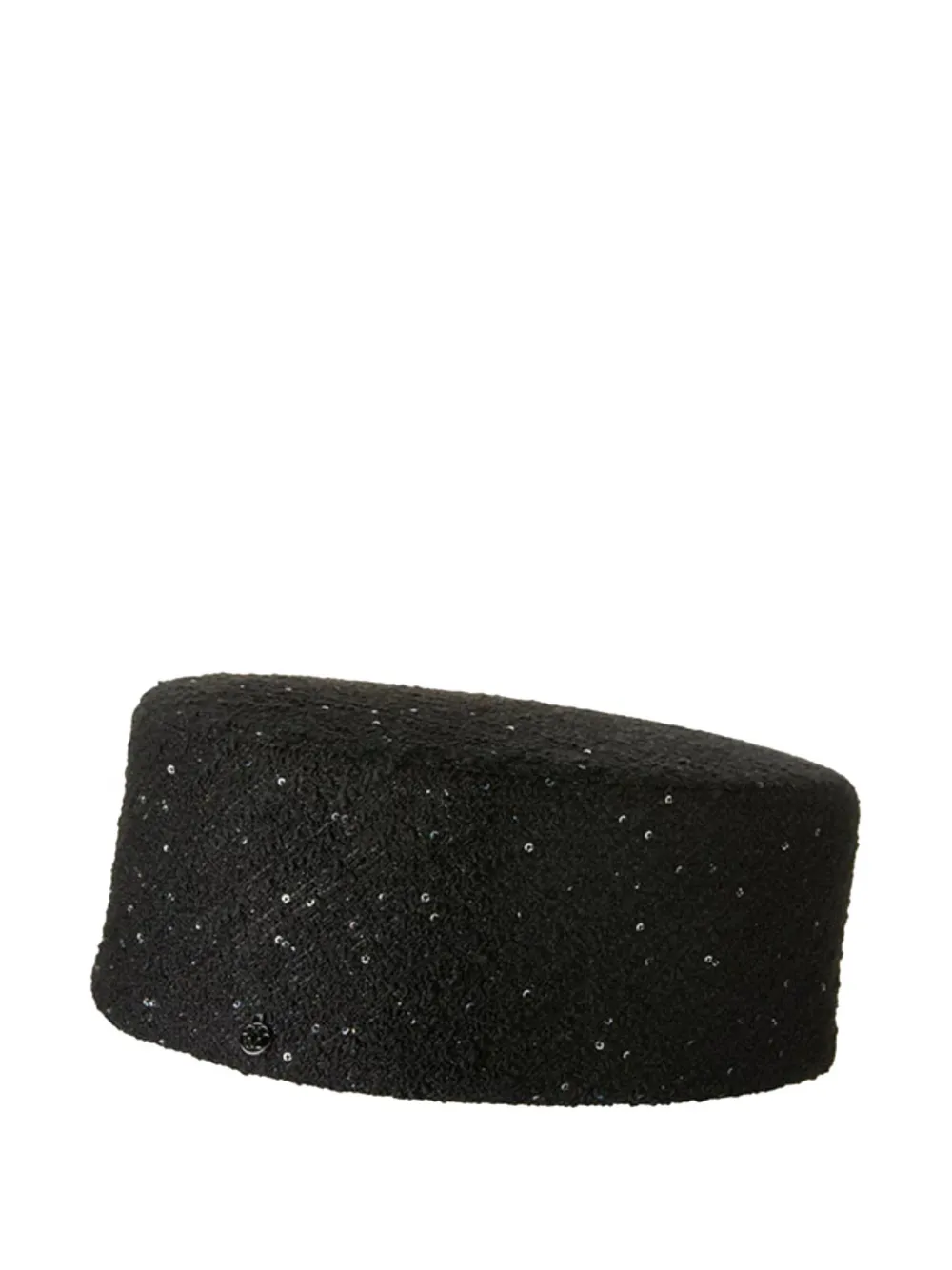 Maison Michel sequin-embellished cashmere hat | Black | Image 1