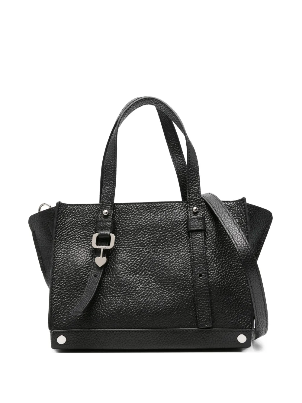 cromia leather tote bag | Black | Image 1