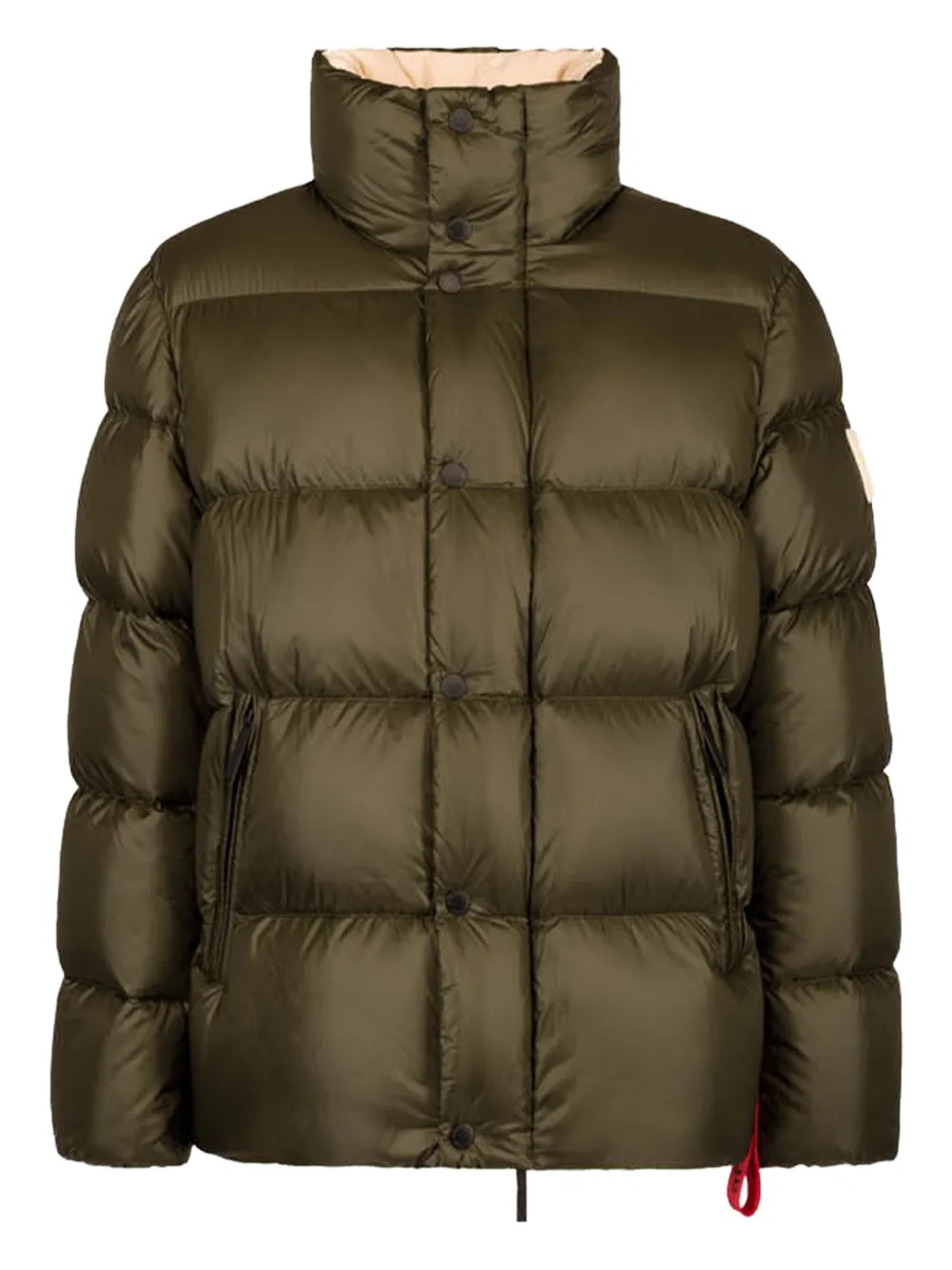 AFTER LABEL press-stud puffer jacket | Green | Image 1
