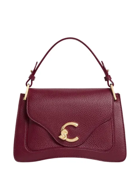 Coccinelle small C-Me flap leather shoulder bag