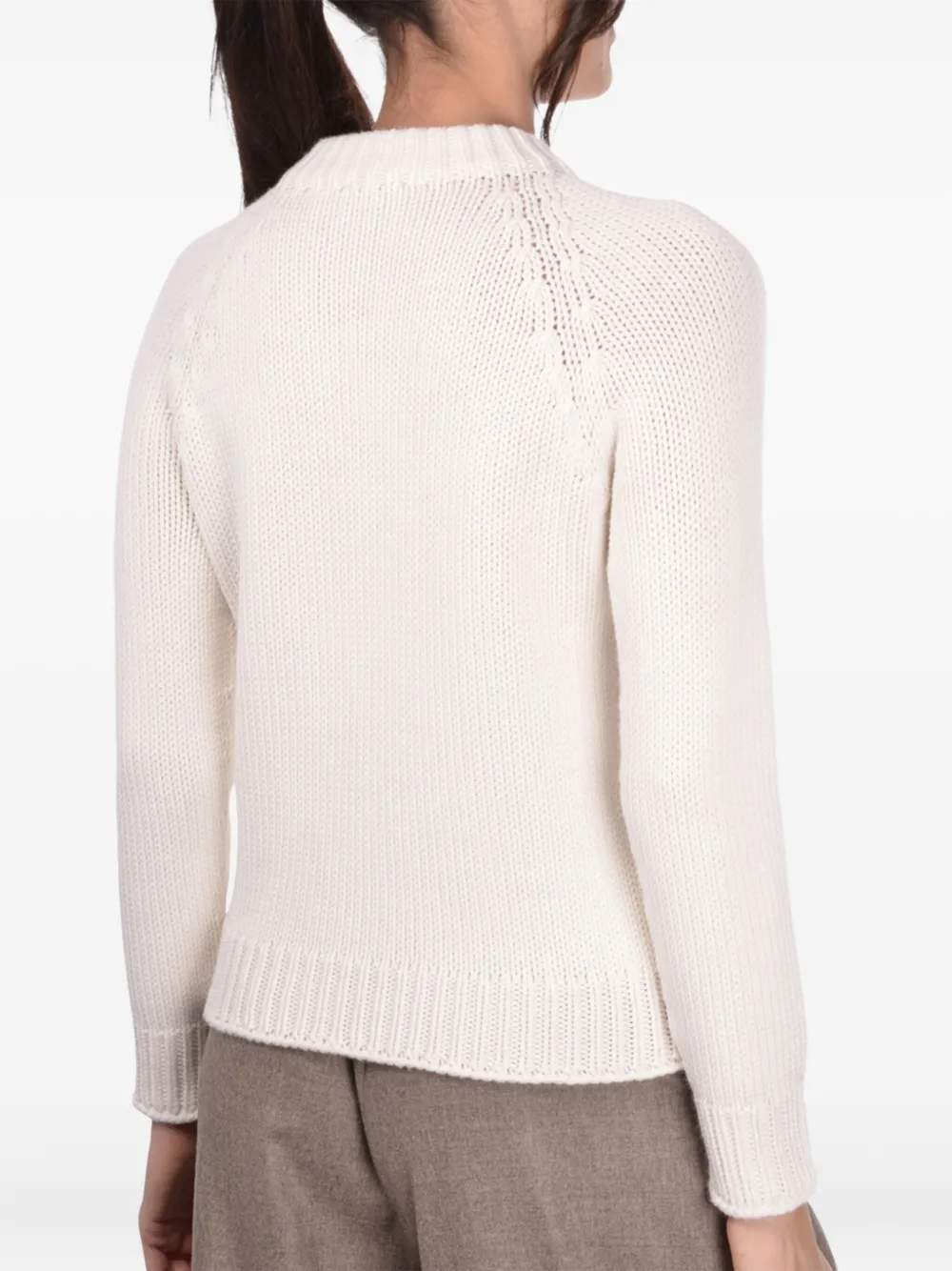 Gran Sasso Woman Sweater White Size 8 Virgin Wool In White