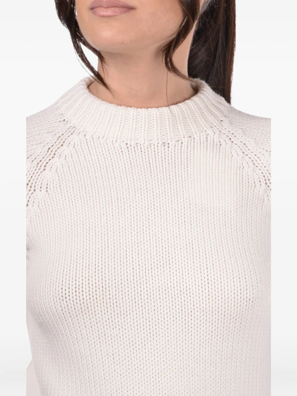 Gran Sasso Woman Sweater White Size 8 Virgin Wool In White
