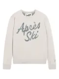 MC2 Saint Barth lettering-detail sweater - Grey