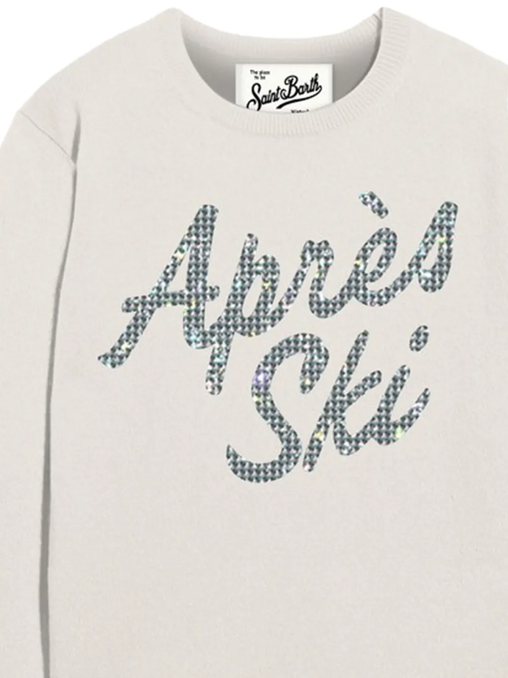 MC2 Saint Barth lettering-detail sweater | Knitted Sweaters | Image 2
