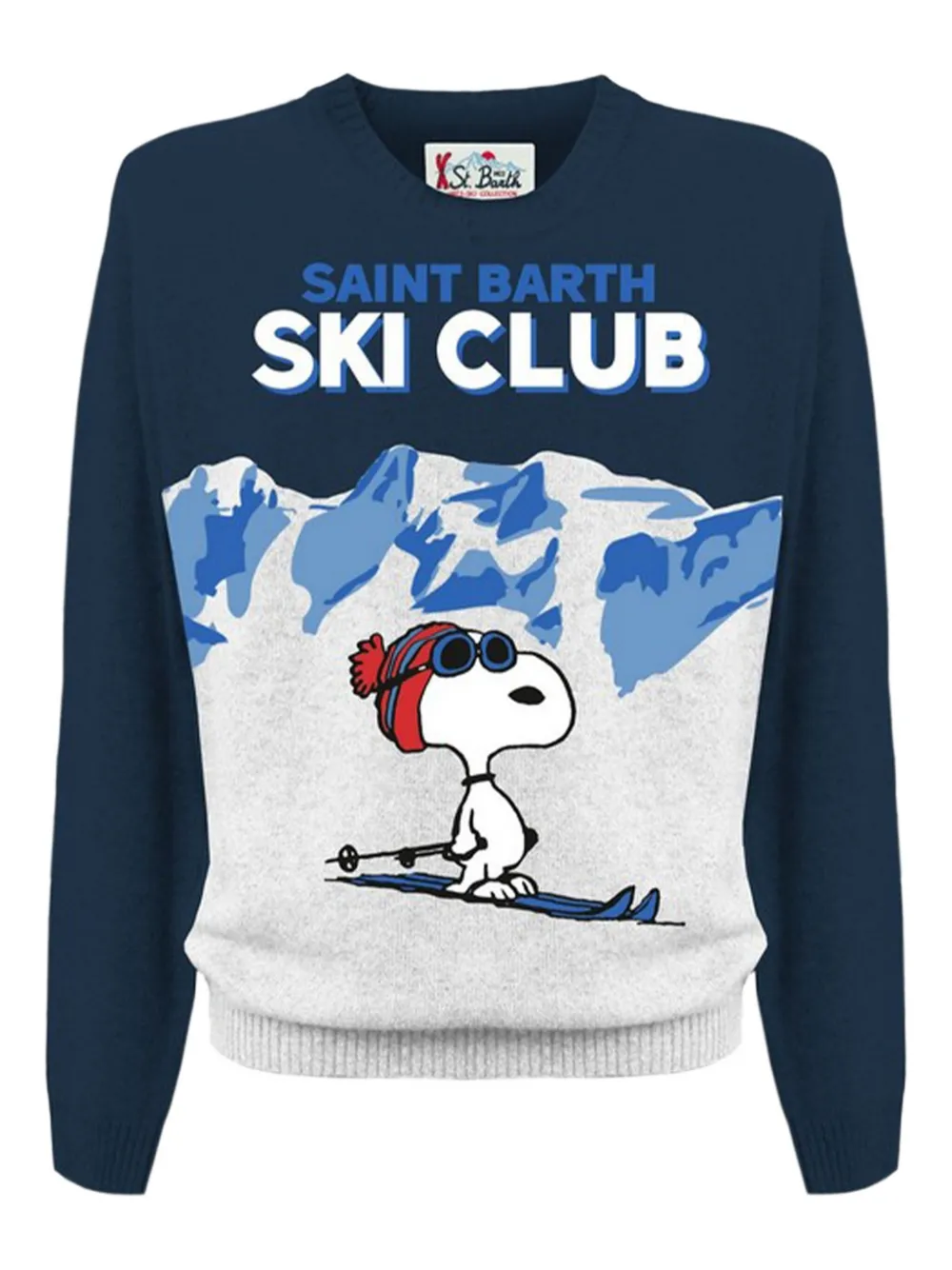 MC2 Saint Barth snoopy-motif sweater | Blue | Image 1