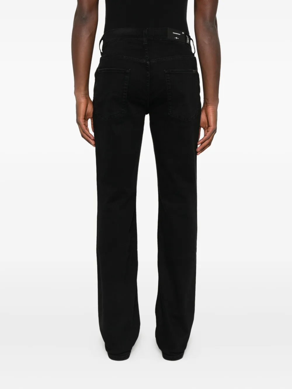 7 For All Mankind Bootcut Jeans In Black