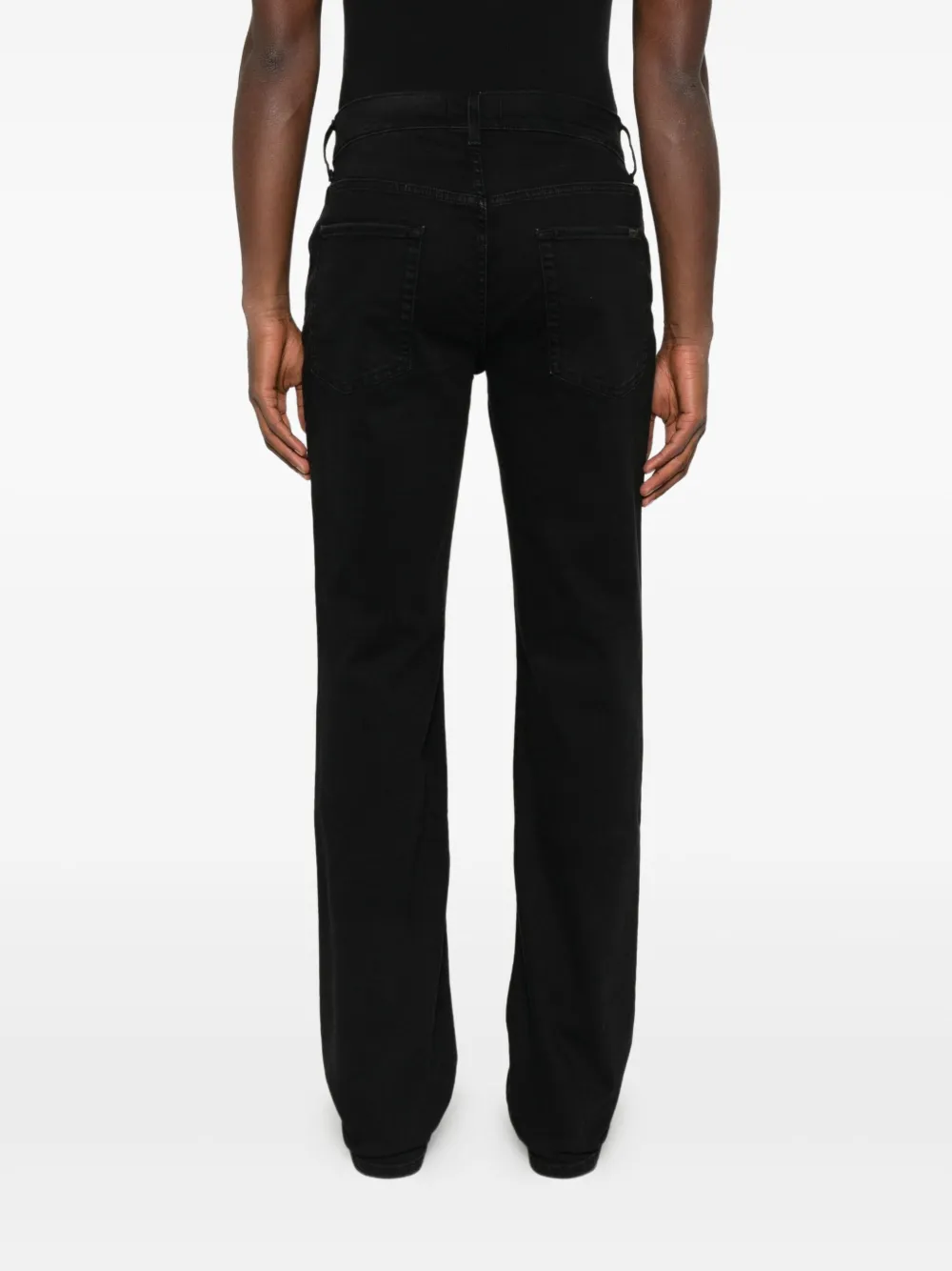 7 For All Mankind Bootcut jeans BLACK