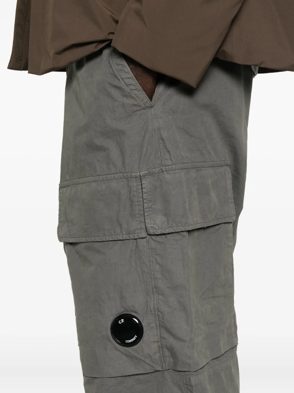 C.P. Company Katoenen broek Grijs