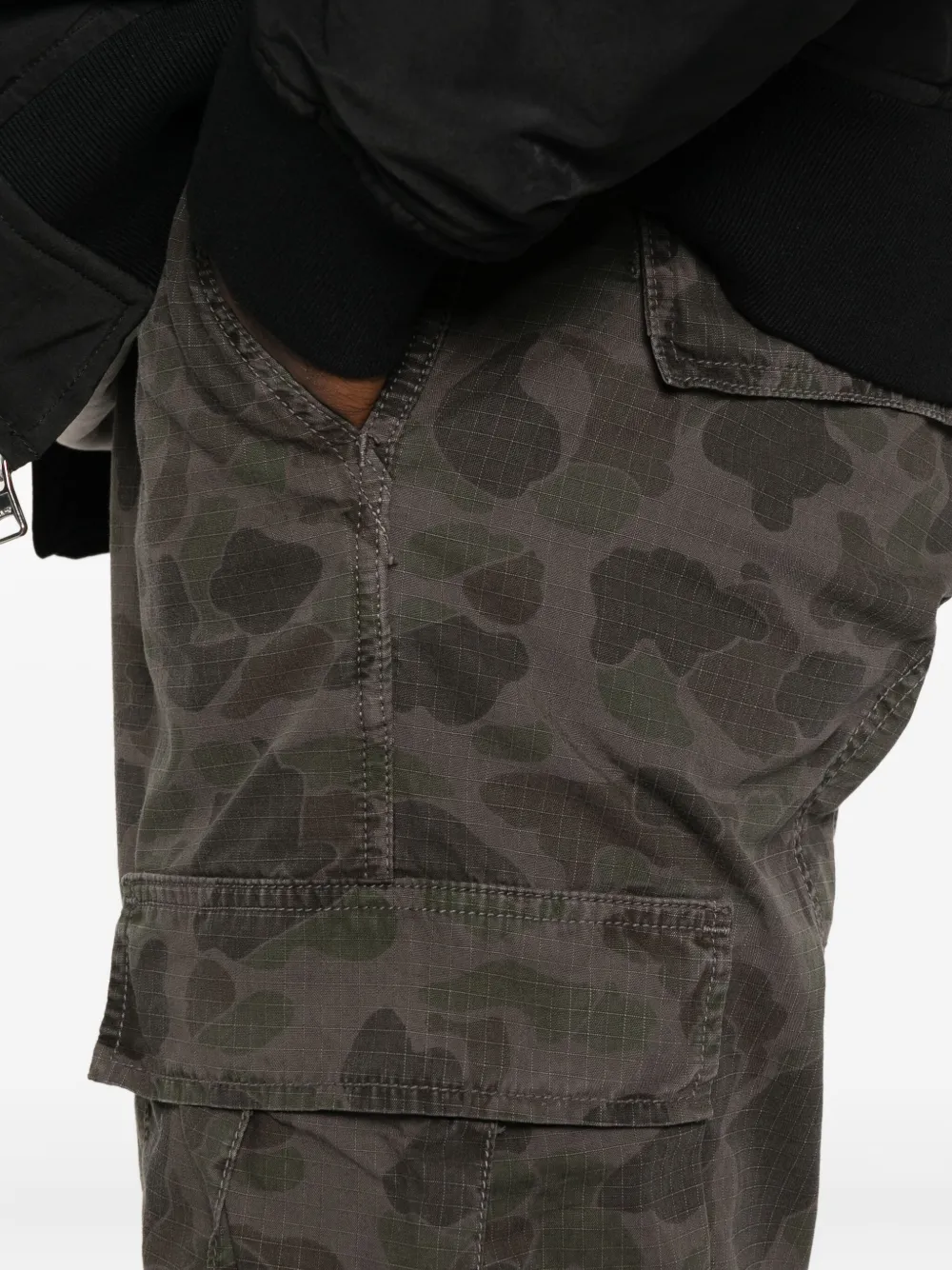 Carhartt Duck Cargo Trousers In Brown