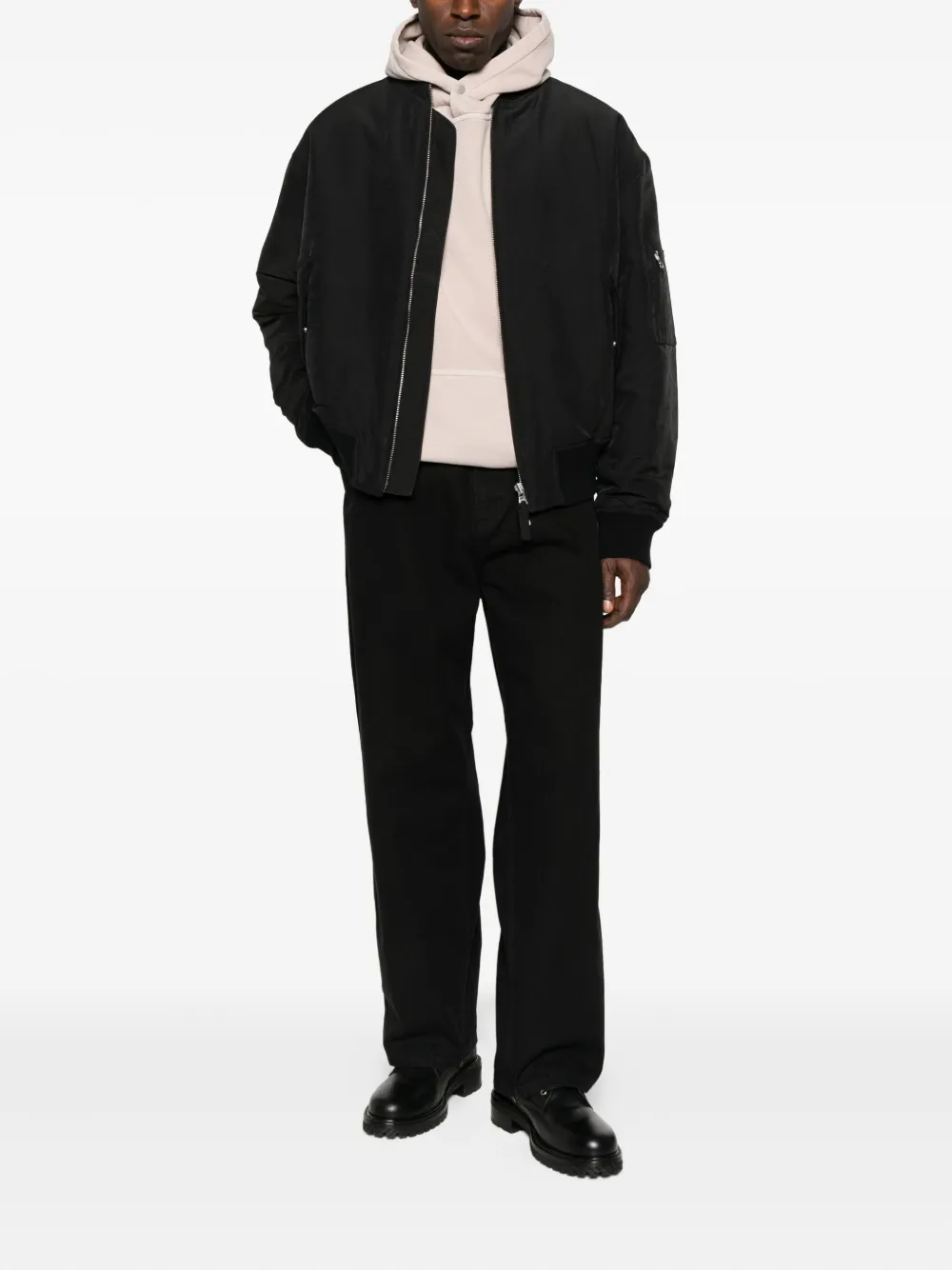 Carhartt WIP cotton trousers - Zwart