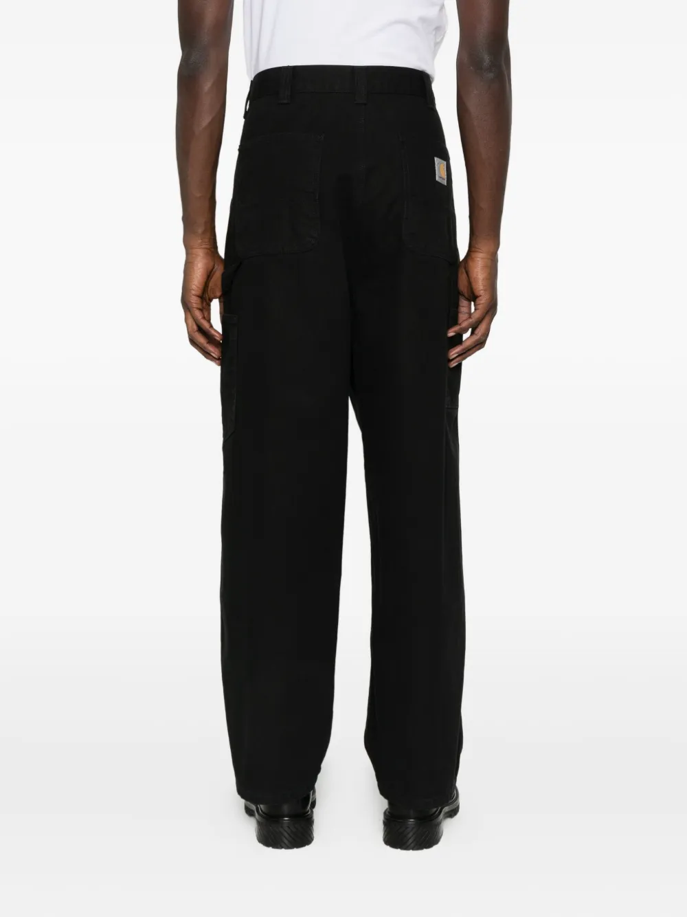 Carhartt Belt Loop Casual Pants In Black