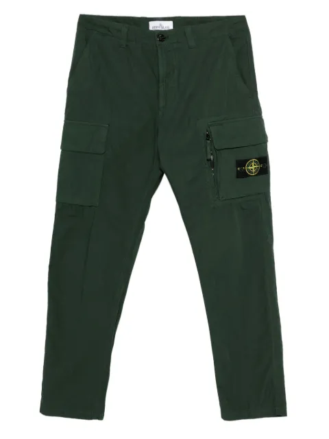 Stone Island logo-patch cargo trousers