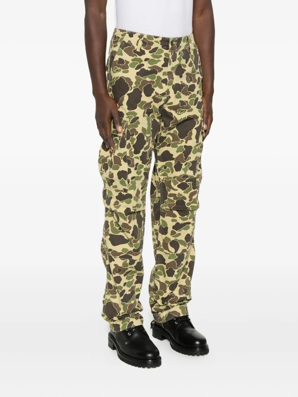 Carhartt Duck Cargo Trousers In Multi