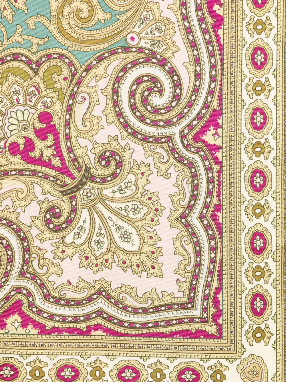 Alemais Paisley-patterned Silk Scarf In Multi