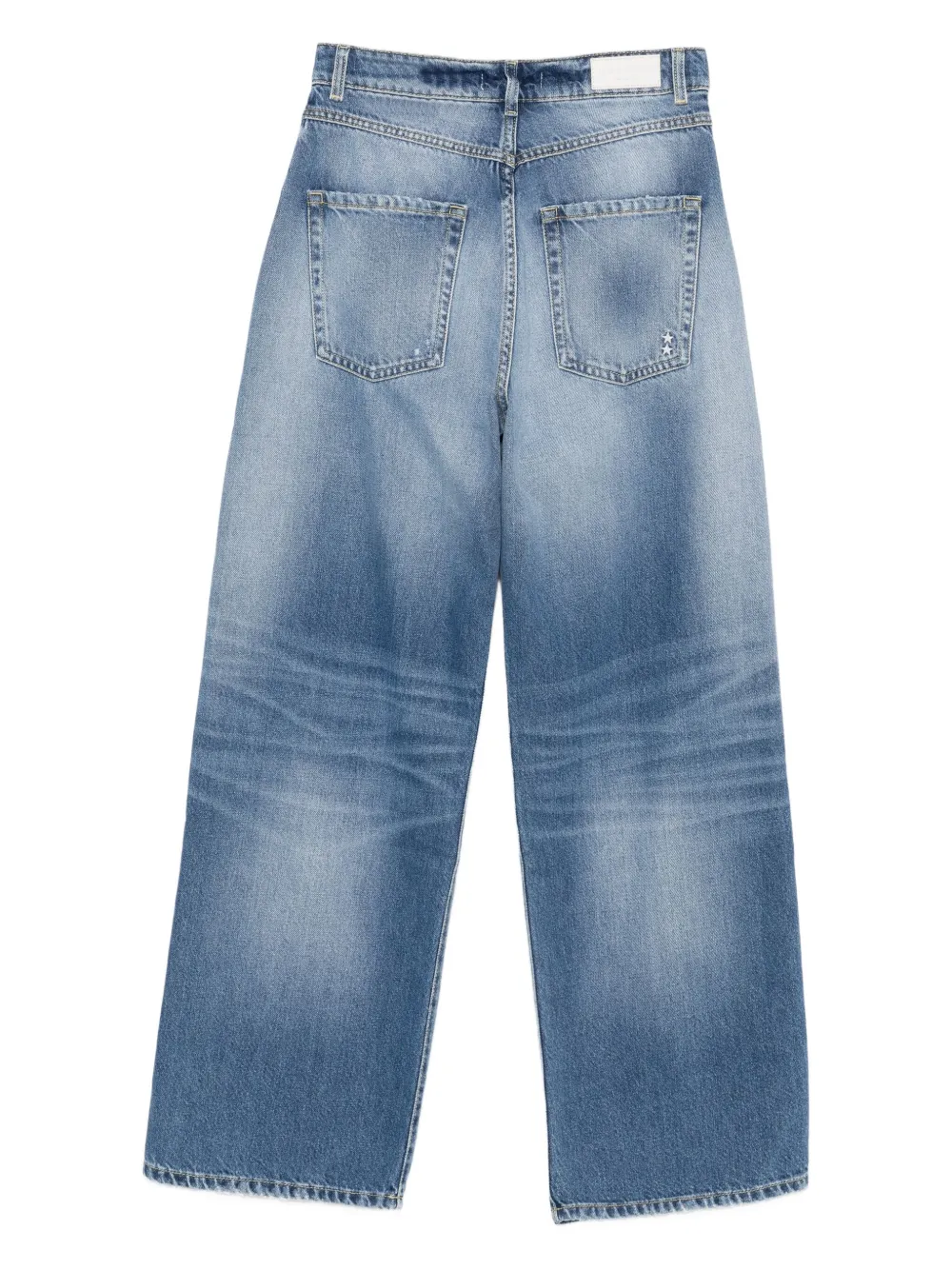 ICON DENIM distressed-effect jeans | Wide-Leg Jeans | Image 2