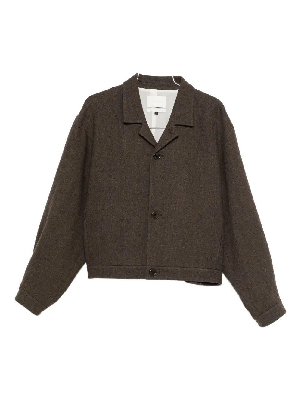 Amomento button-down shirt jacket | Brown | Image 1