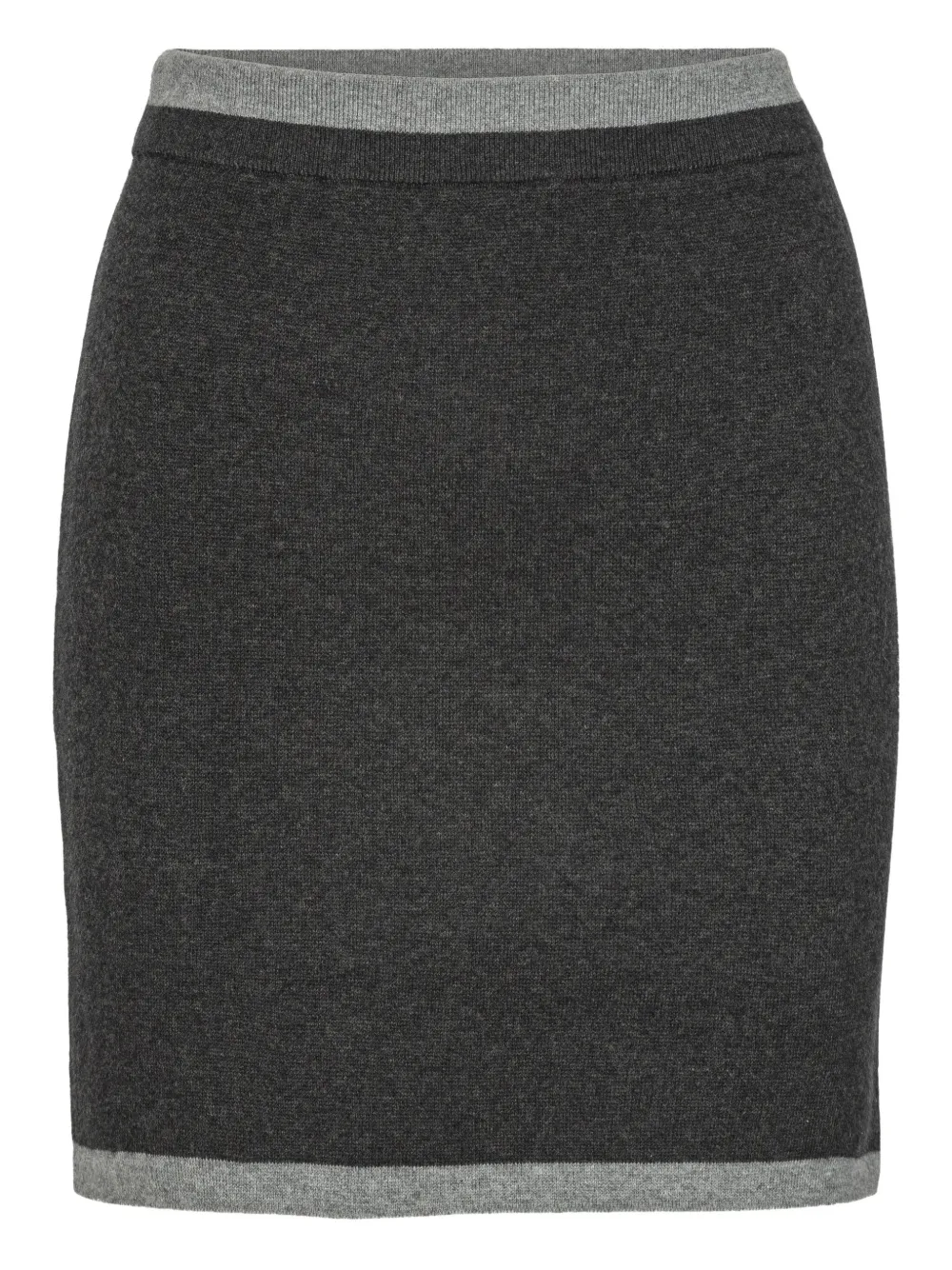 ROTATE BIRGER CHRISTENSEN falda corta de algodón | gris | Image 1