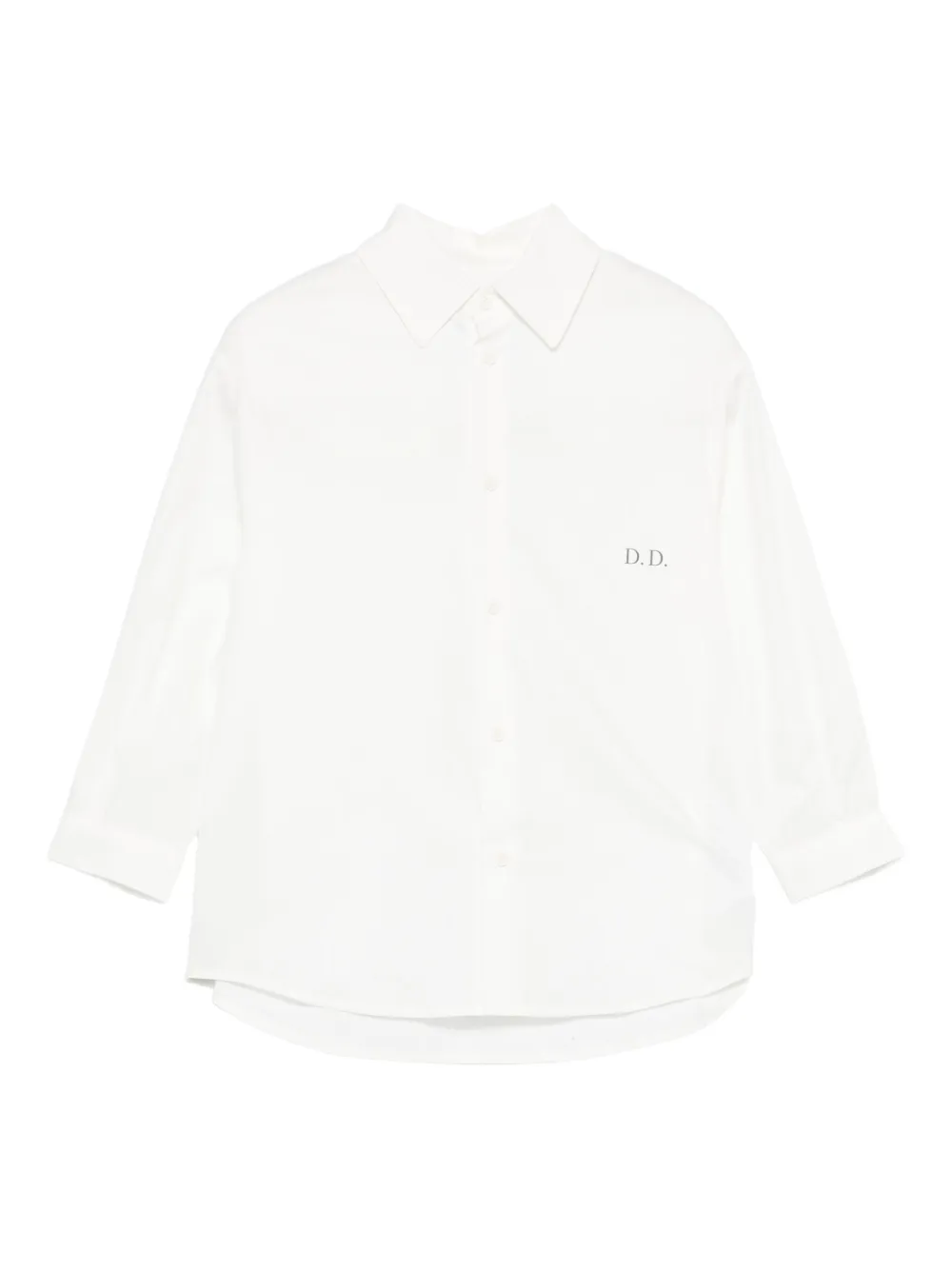Douuod Kids logo-print shirt | White | Image 1