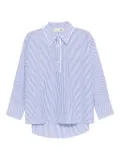 THE M Olivia striped shirt - Blue