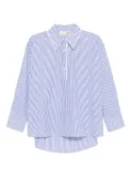 THE M Olivia striped shirt - Blue
