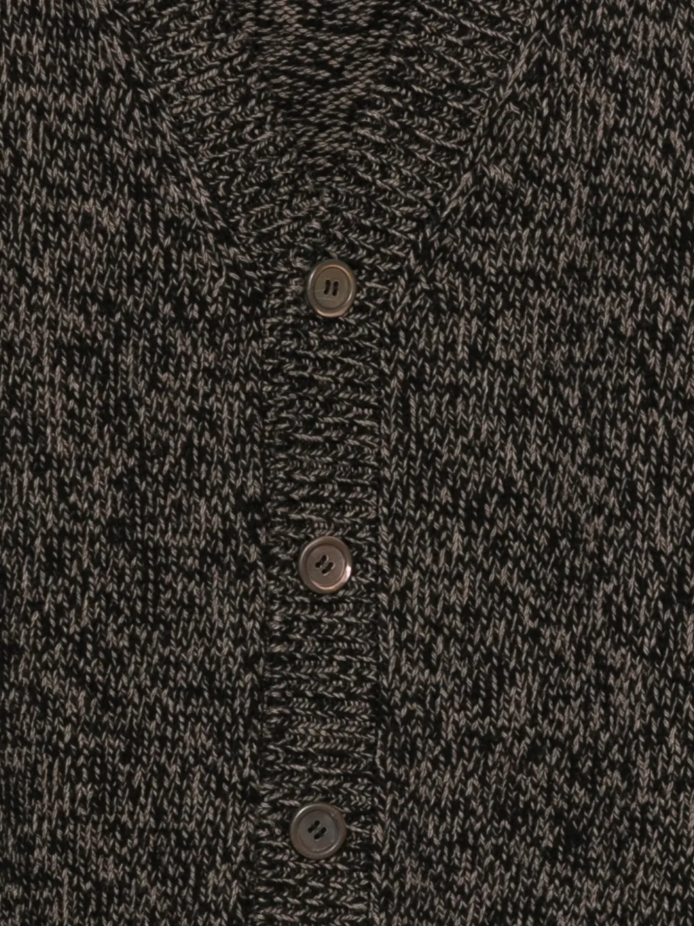 Our Legacy Speckled V-neck Cardigan In Gray
