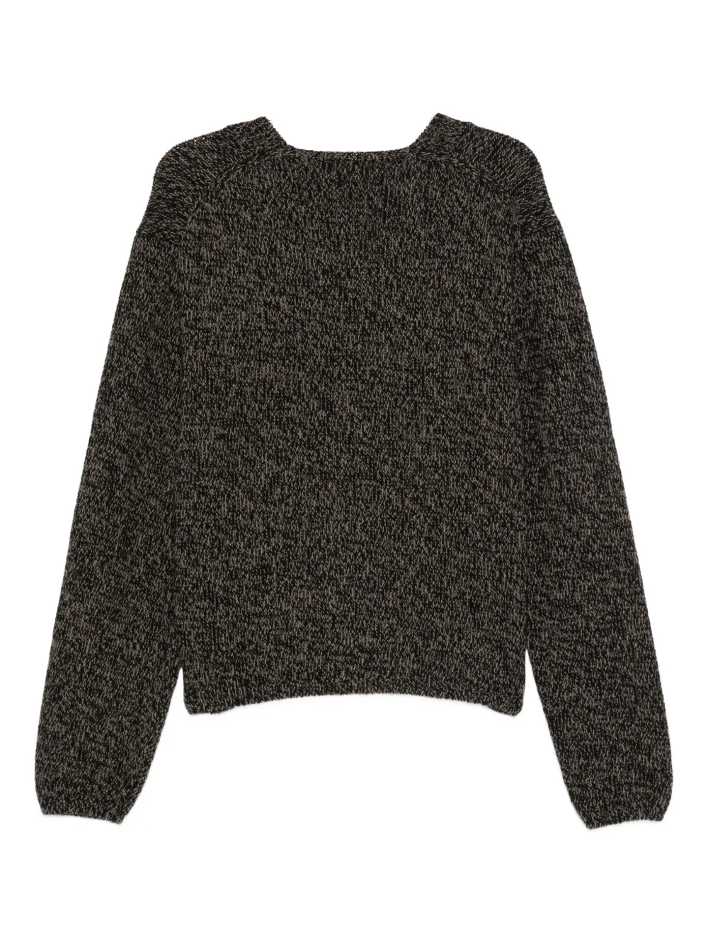 Our Legacy Speckled V-neck Cardigan In Gray