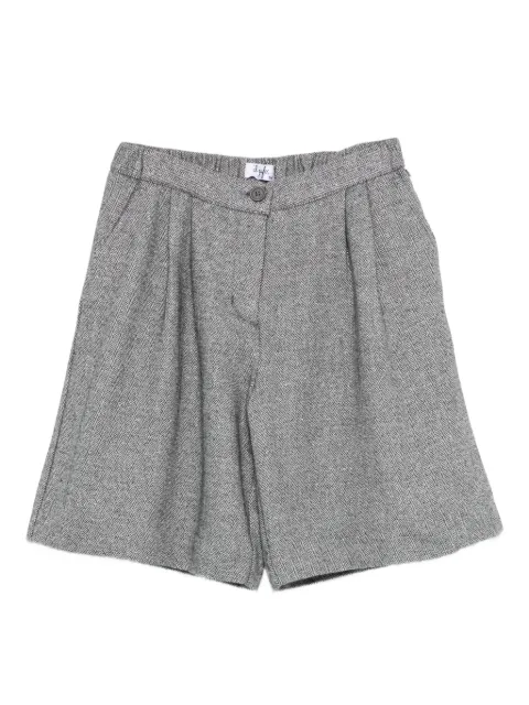 Il Gufo shorts con pinzas