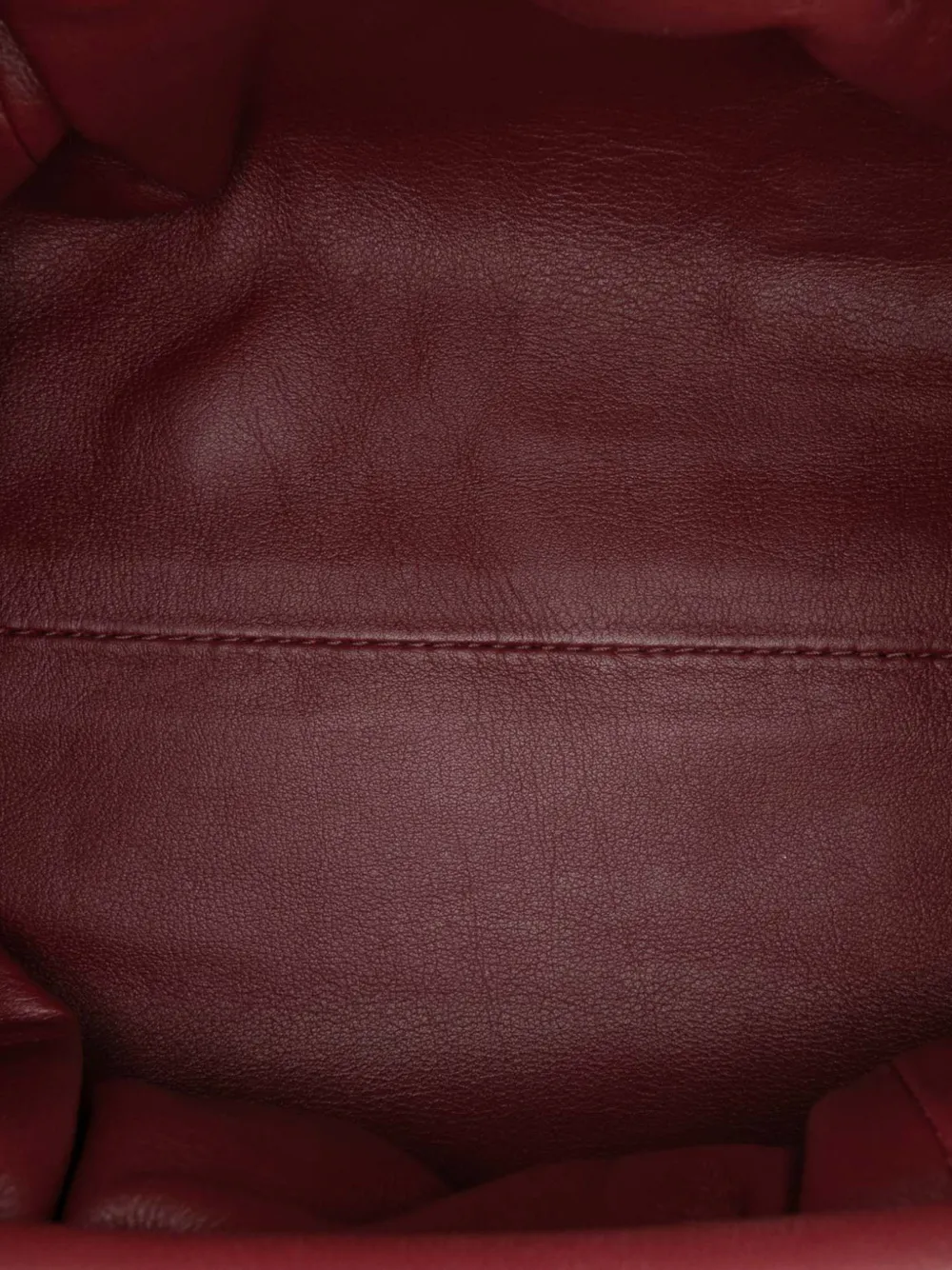 Pre-owned Bottega Veneta 2012-2025 Butter Calfskin The Mini Pouch Crossbody Bag In Red