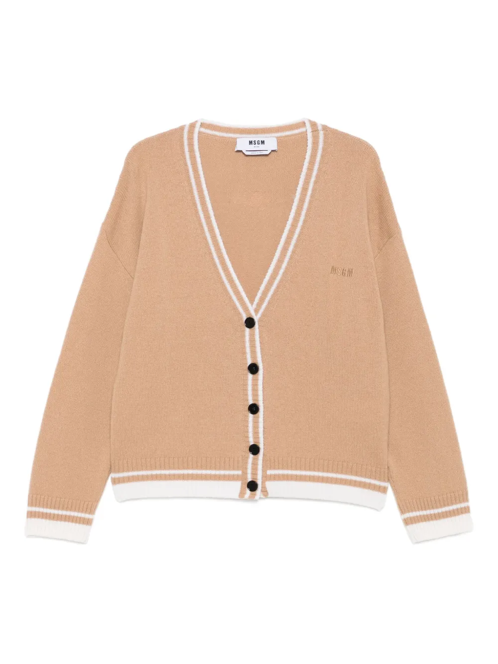 MSGM V-neck cardigan | Neutrals | Image 1