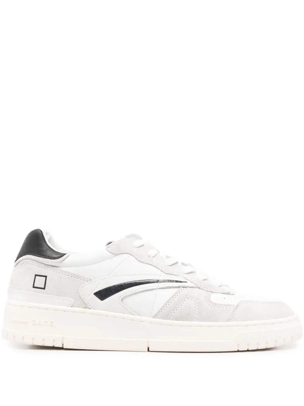 D.A.T.E. Torneo panelled sneakers Wit