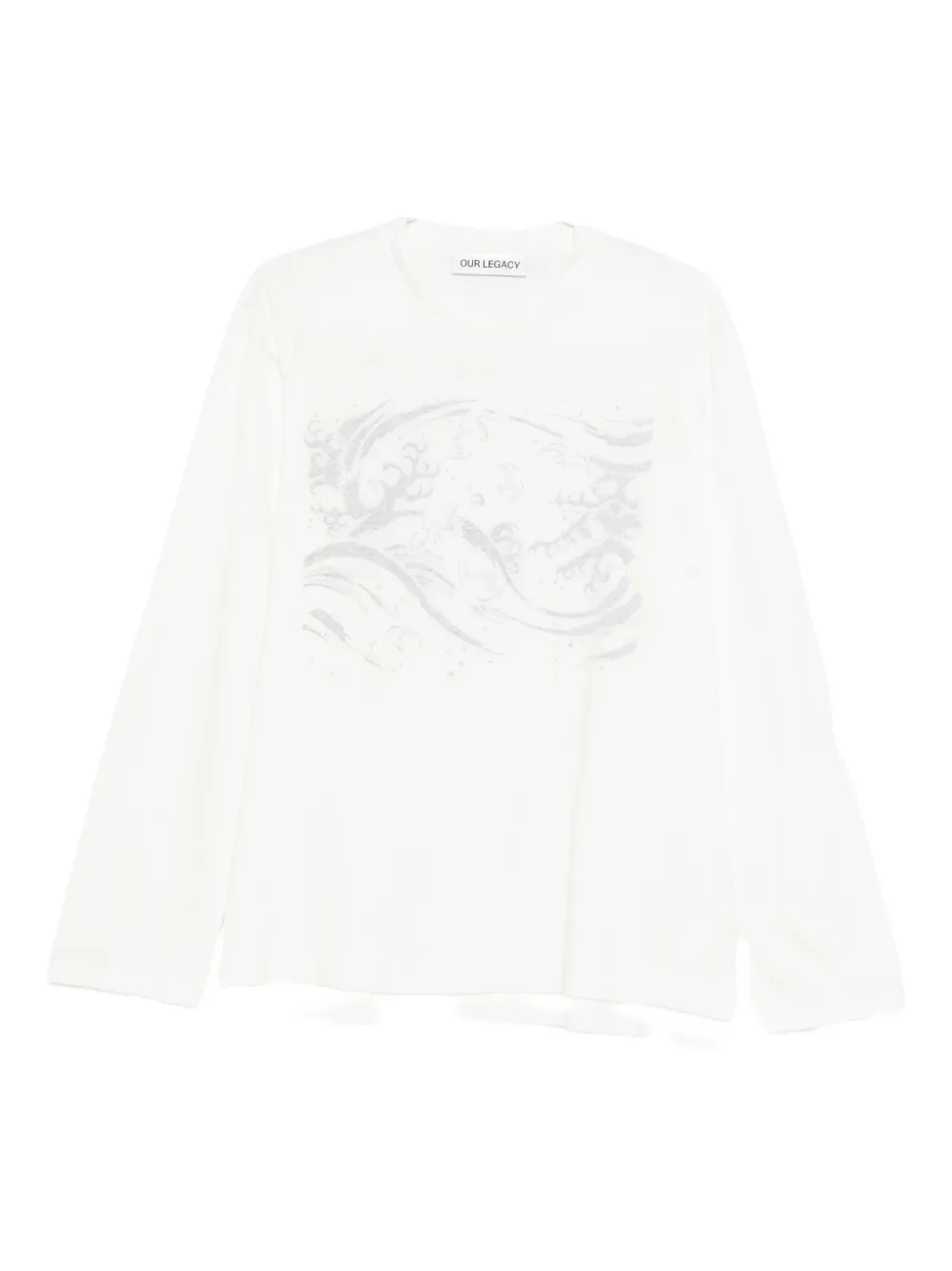 Our Legacy Printed T-shirt In White