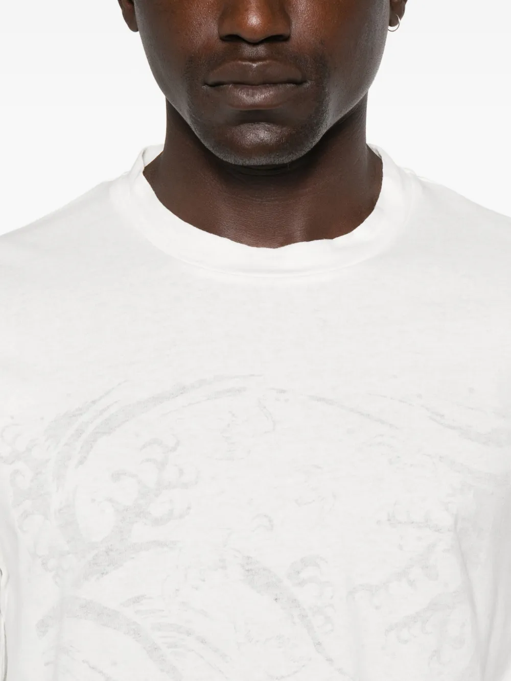 Our Legacy Printed T-shirt In White