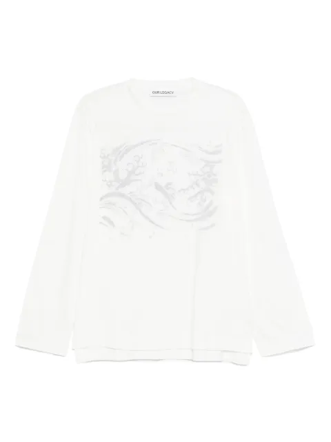 OUR LEGACY printed T-shirt