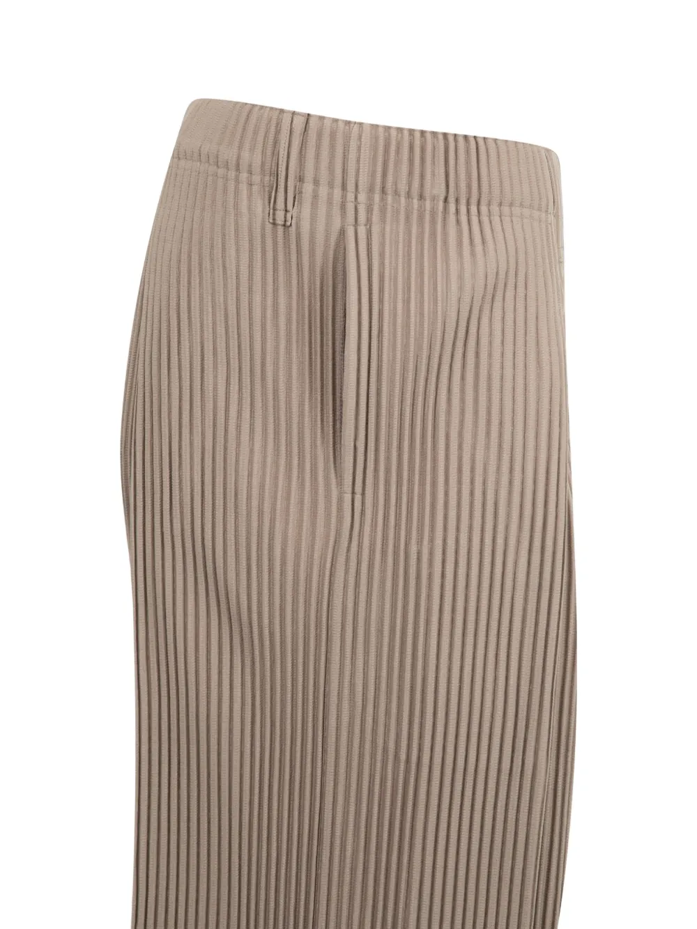 Issey Miyake Elastische pantalon Grijs