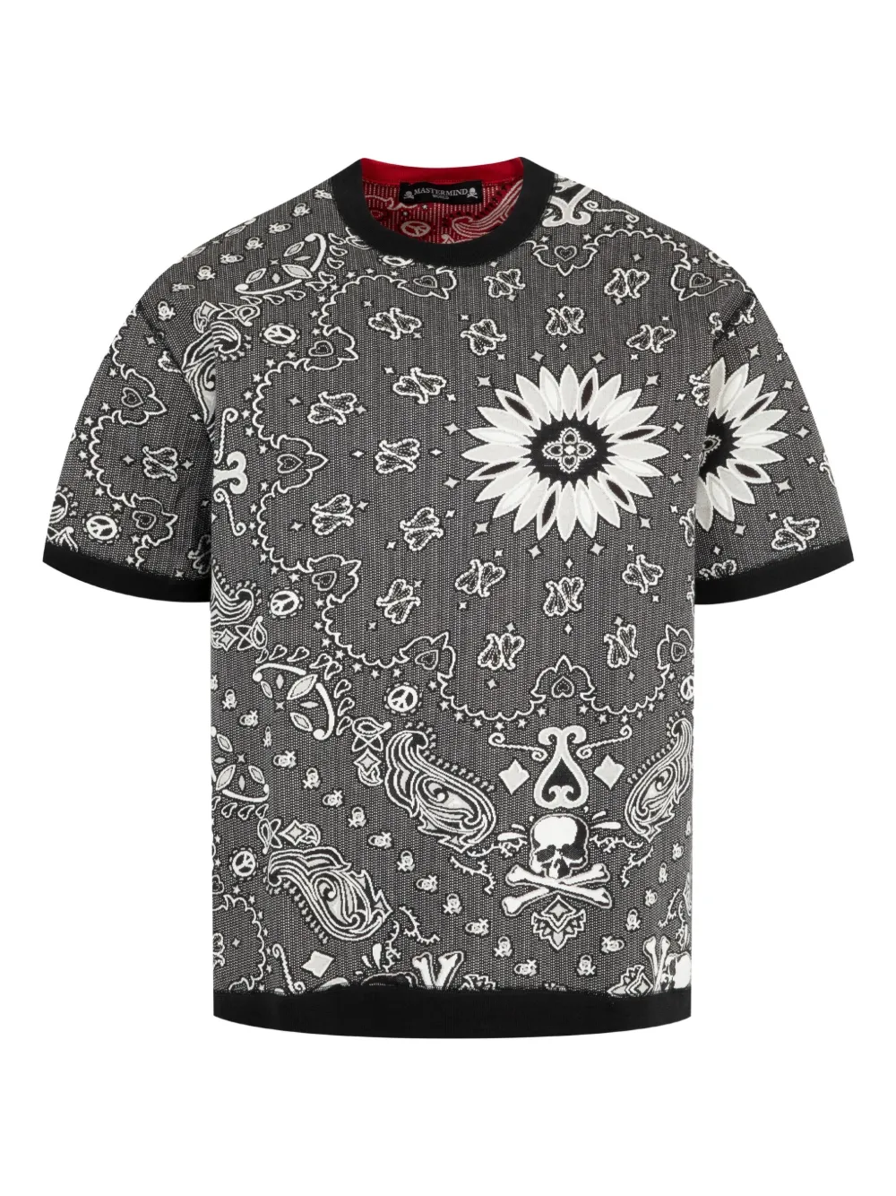 Mastermind World reversible short-sleeve T-shirt - グレー Mastermind World reversible short-sleeve T-shirt - グレー
