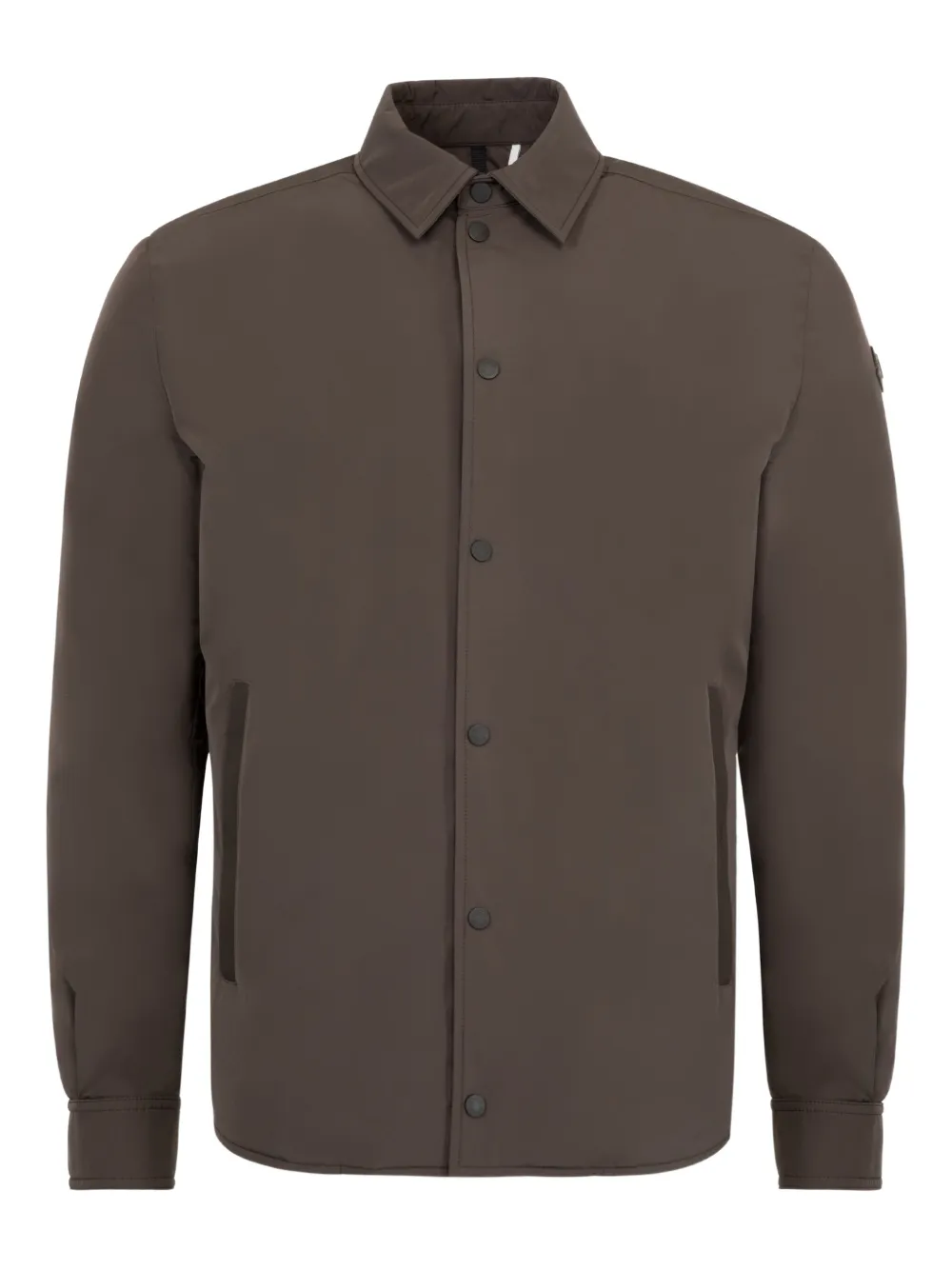 Moncler Gascogne buttoned shirt jacket | Brown | Image 1