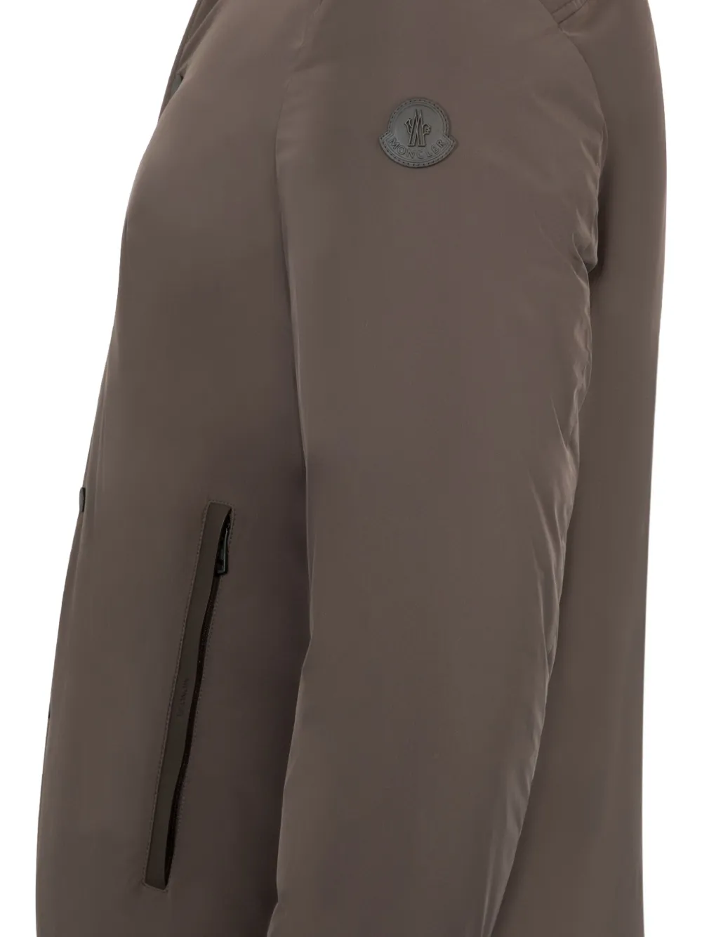 Moncler Gascogne shirtjack met knopen Bruin