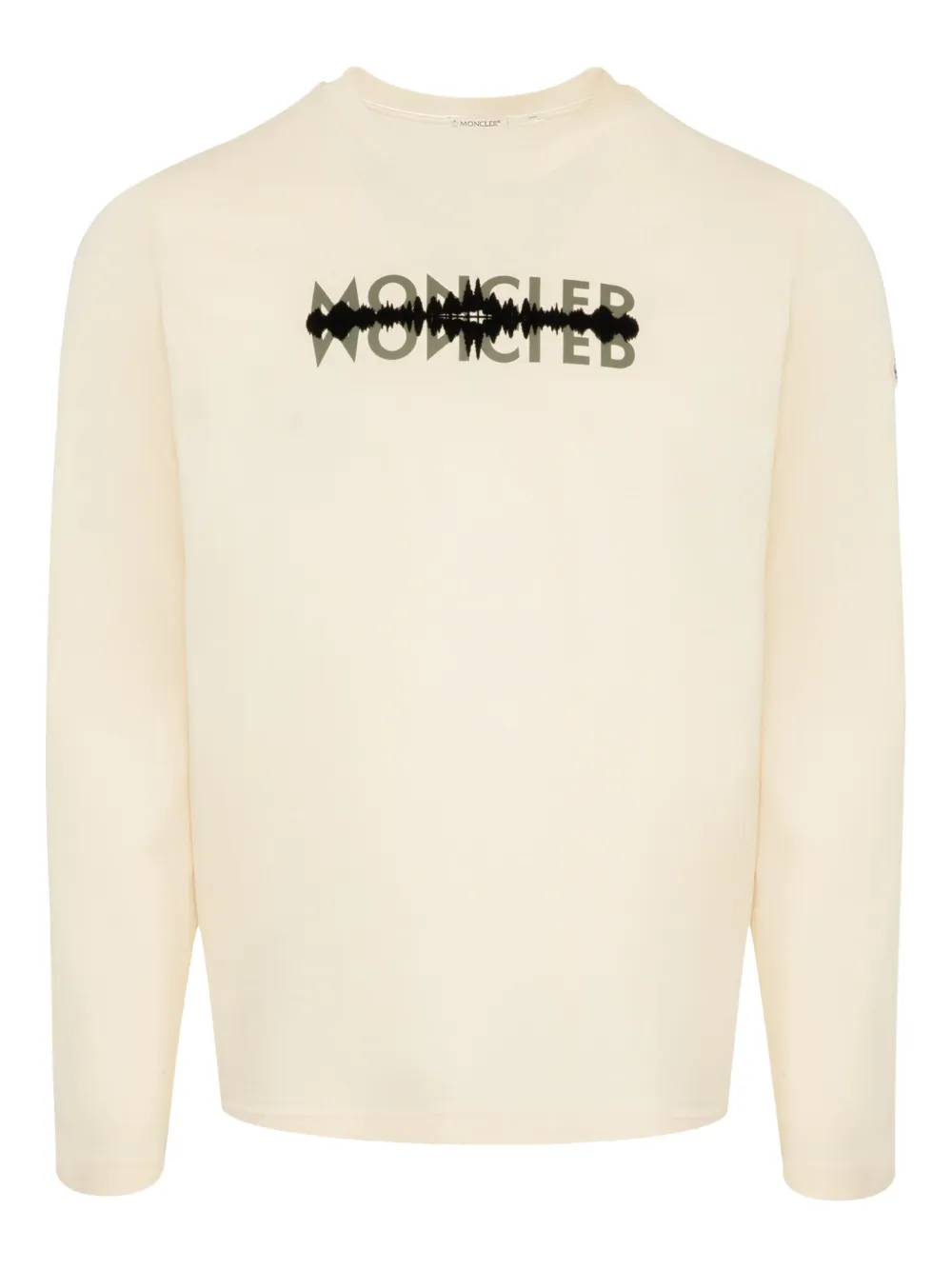 Moncler playera manga larga con estampado gráfico | neutro | Image 1
