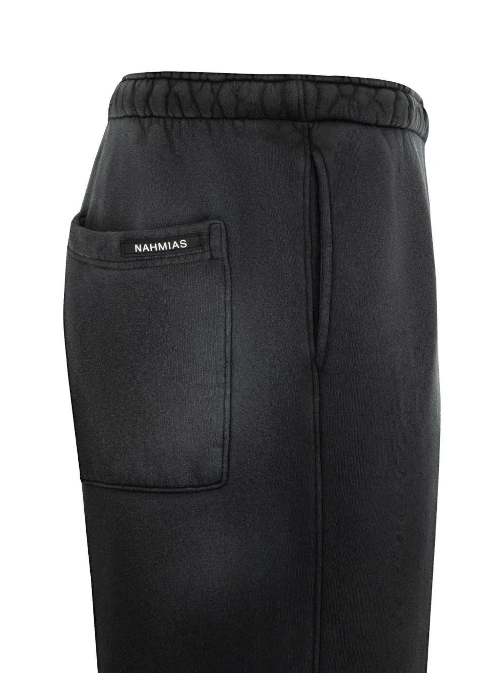 Nahmias Aged Wide Sweatpants In Black