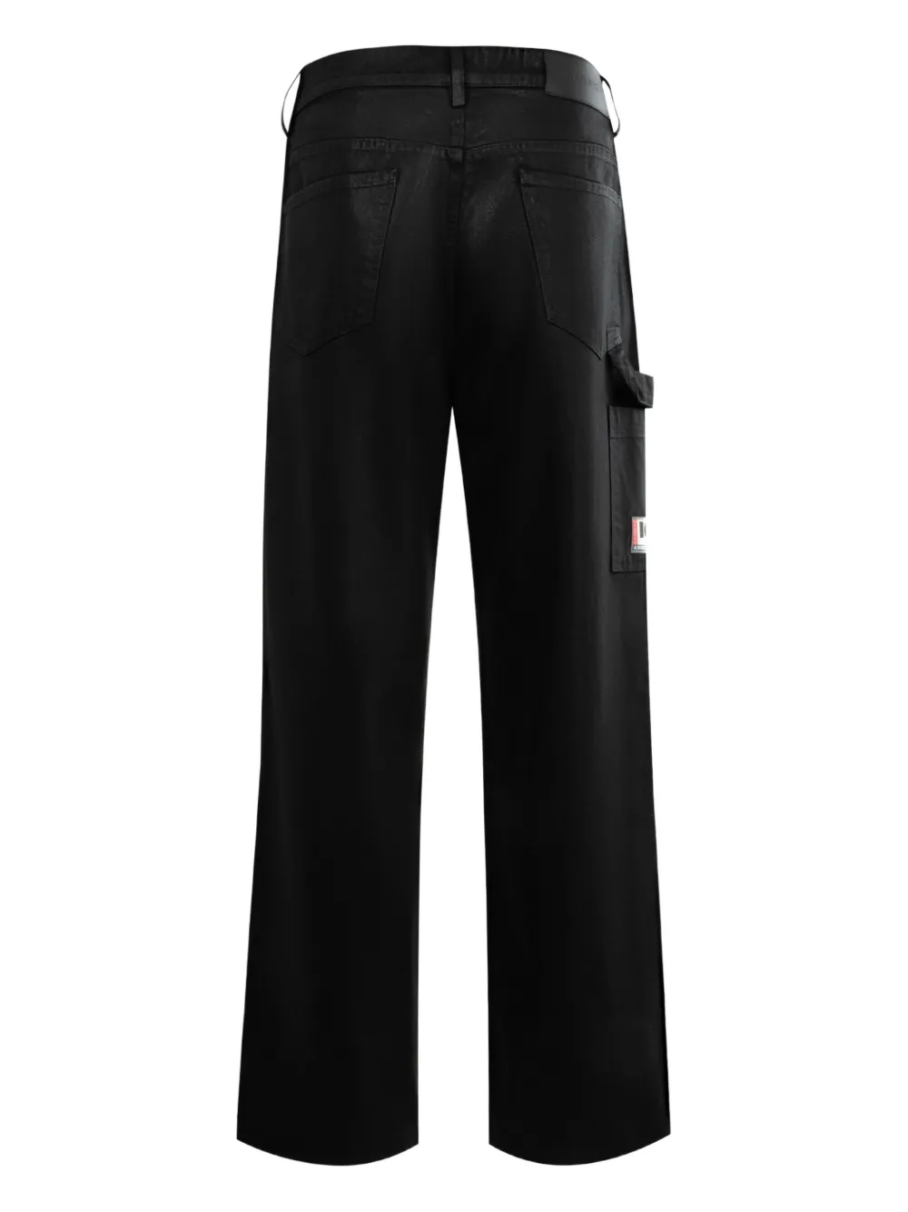 Nahmias waxed baggy jeans | Relaxed-Fit Jeans | Image 2
