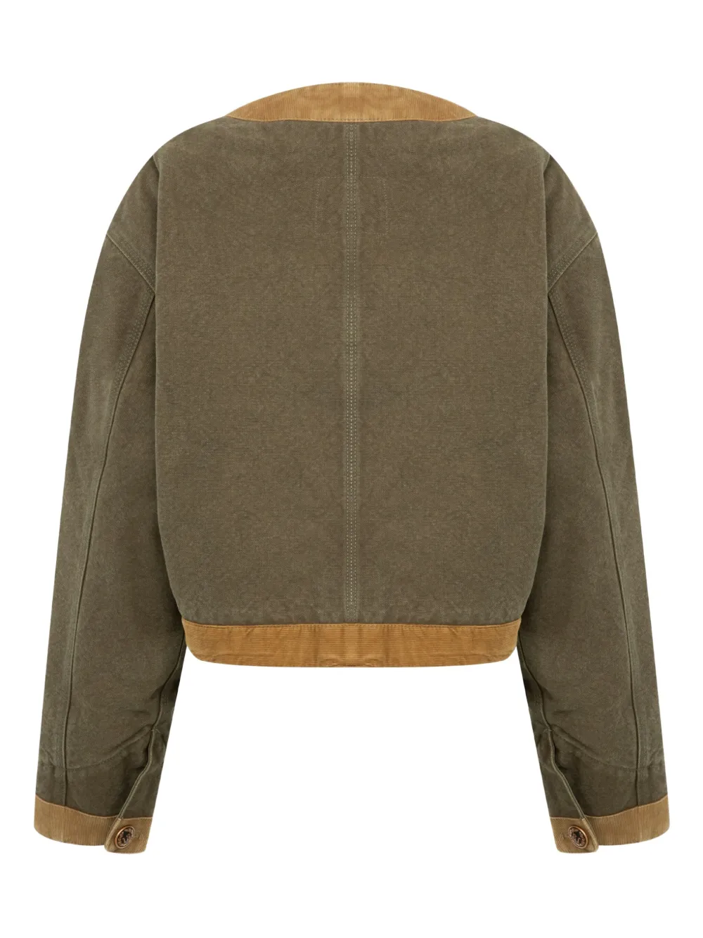 R13 Cord Trimmed Chore jacket | Military Jackets | Image 2